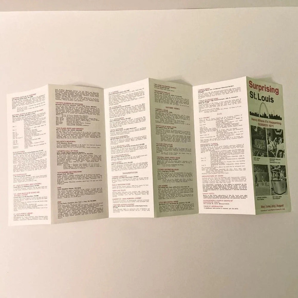 Vintage Summer 1971 Surprising St Louis Missouri Brochure Pamphlet Souvenir - Picture 9 of 13